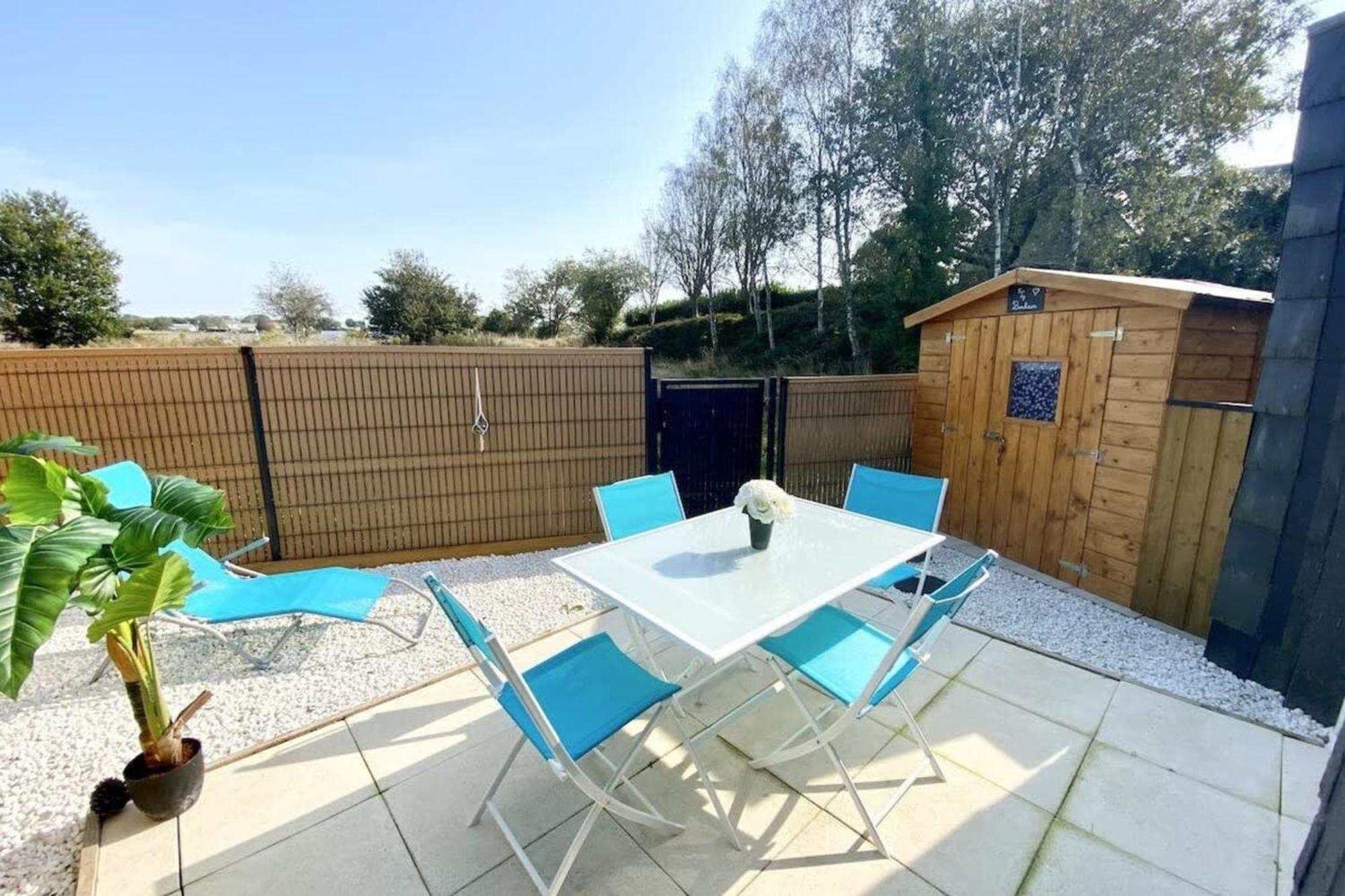 Maisonnette Ultra Cosy Bord De Mer Terrasse Guidel Exterior photo